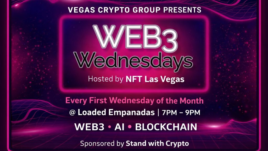 Web3 Wednesdays 7-9pm at Loaded Empanadas in Summerlin 1st Wed. of Every Month 4