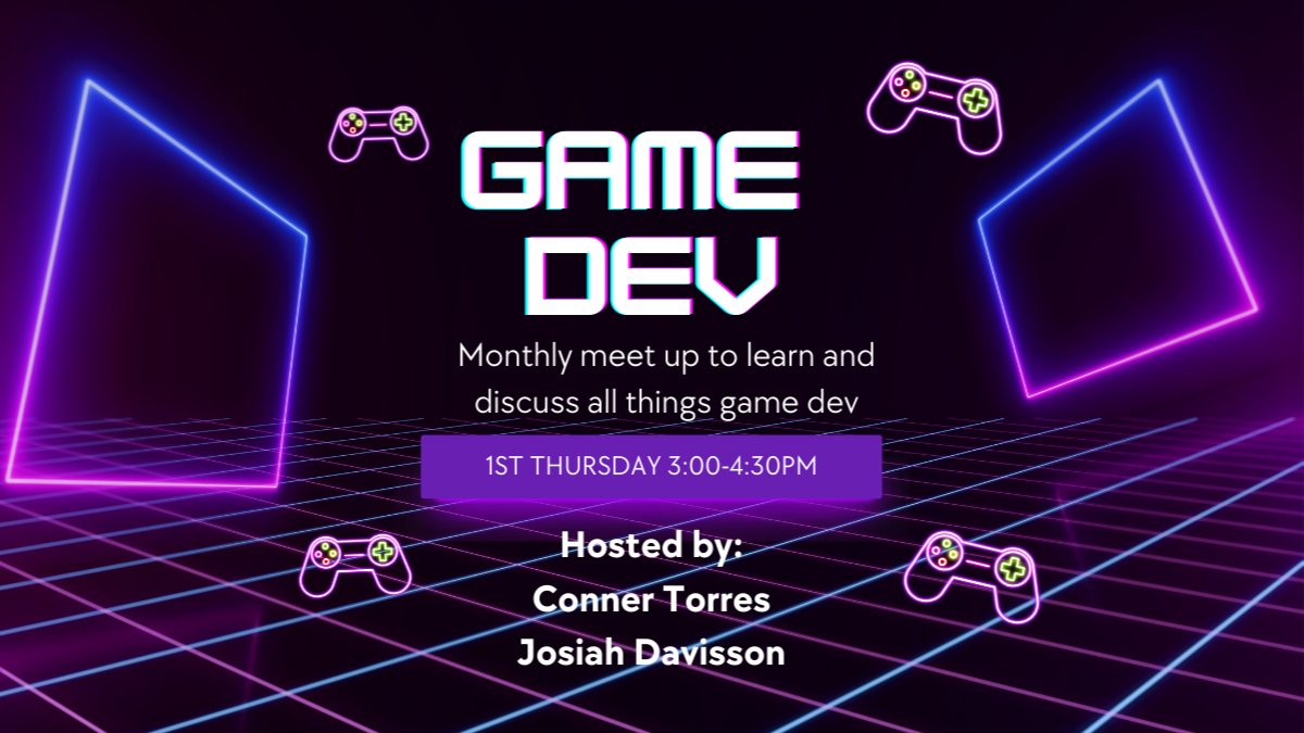Monthly Dig. Game Dev. Meeting 1