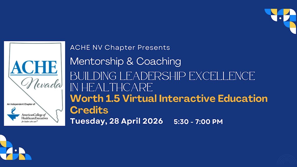 VIE: Mentorship & Coaching: Building Leadership Excellence in Healthcare 2