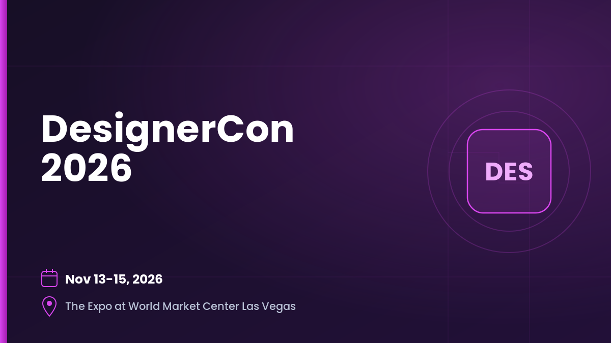 DesignerCon 2026 1 DesignerCon 2026 1