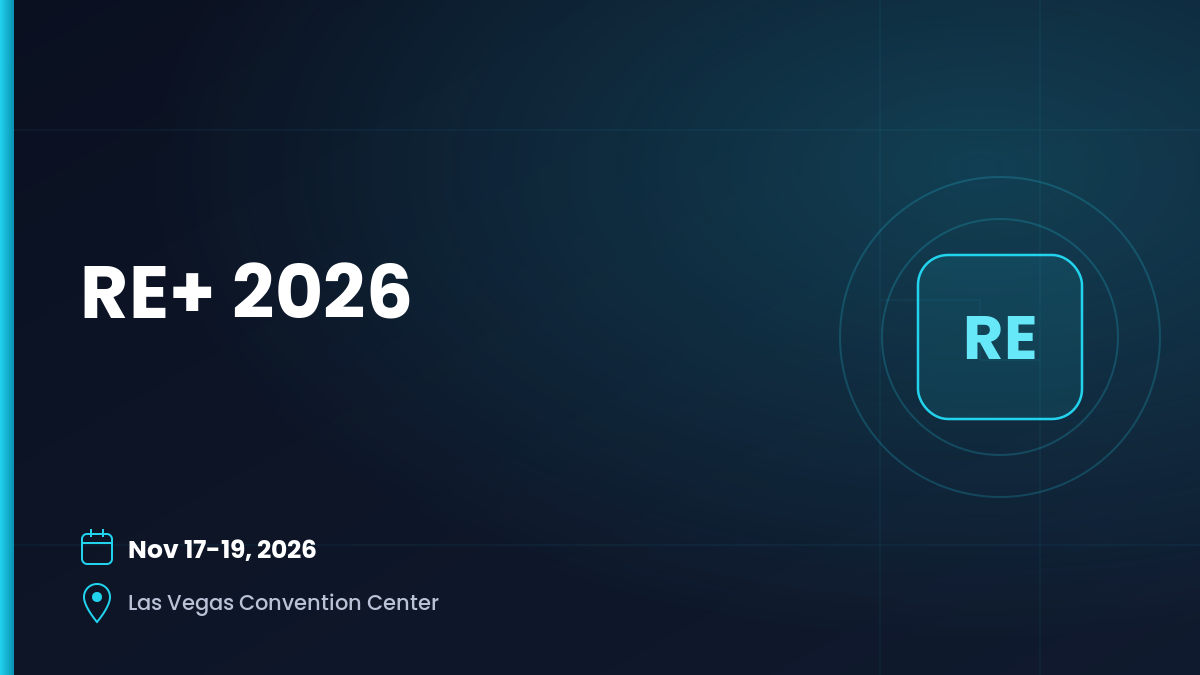 RE+ 2026 1 RE+ 2026 1