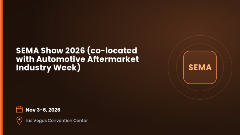 SEMA Show 2026 (co-located with Automotive Aftermarket Industry Week)