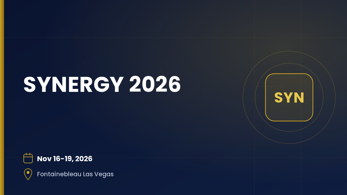 SYNERGY 2026 1 SYNERGY 2026 1