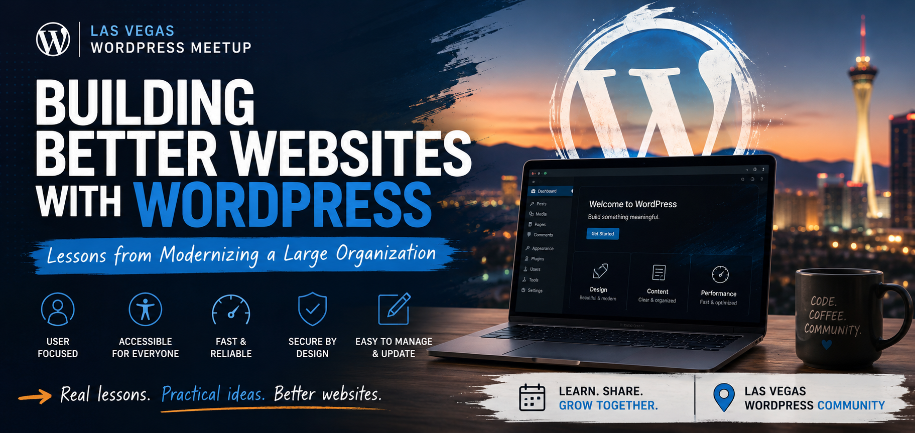 Building Better Sites w/ WordPress: Lessons from Modernizing a Large Org. 1 Building Better Sites w/ WordPress: Lessons from Modernizing a Large Org. 1
