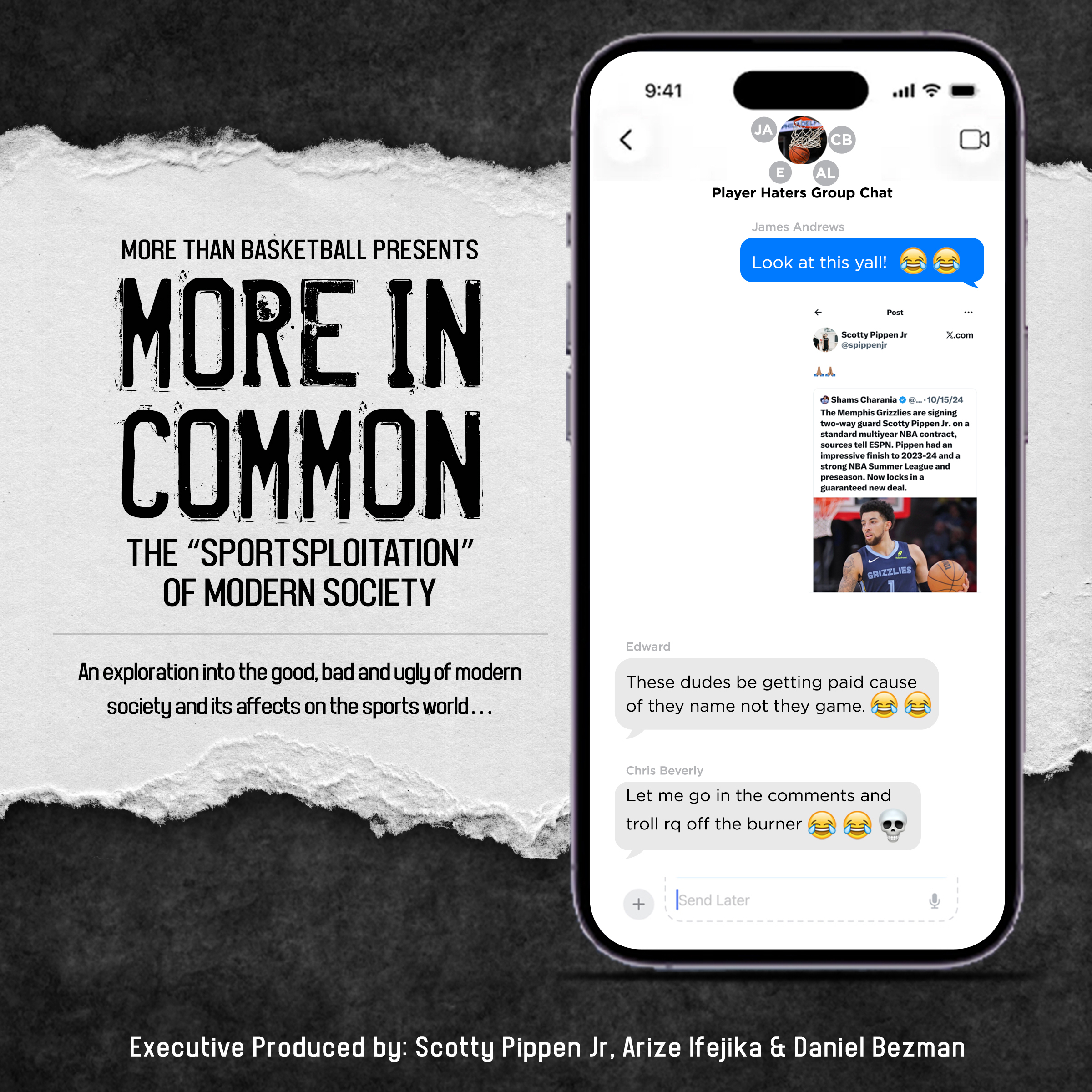 "More In Common" Documentary FULL Screening W/ Scotty Pippen Jr Q&A 13