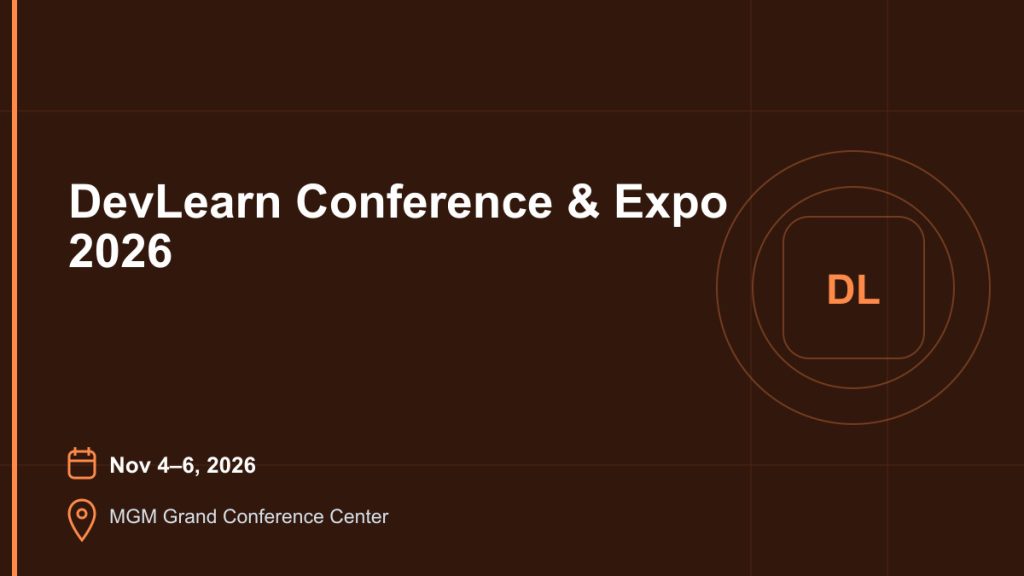 DevLearn Conference & Expo 2026