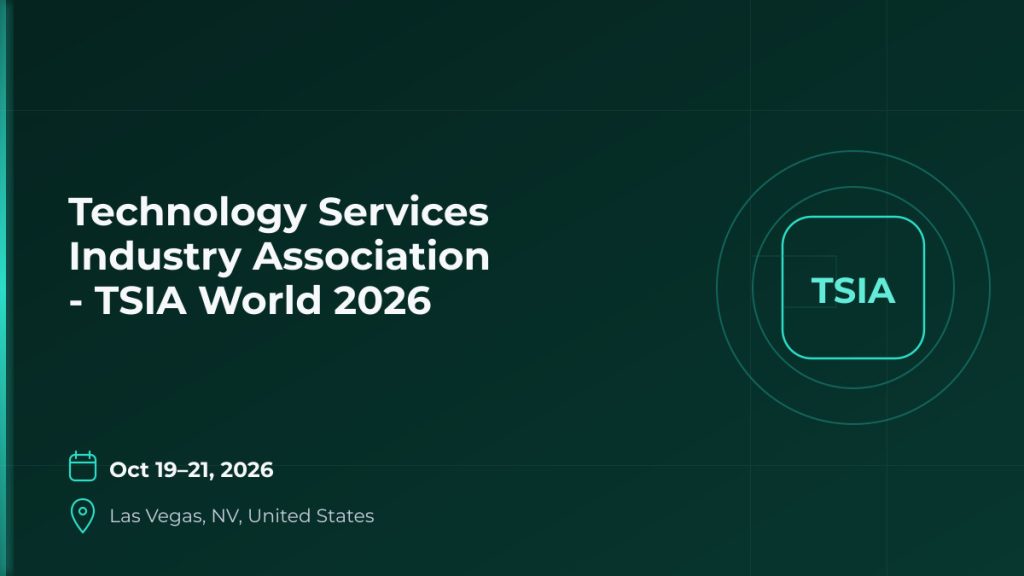 Technology Services Industry Association – TSIA World 2026