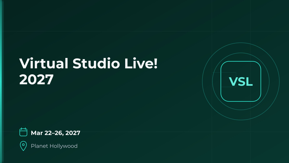 Virtual Studio Live! 2027 1 Virtual Studio Live! 2027 1