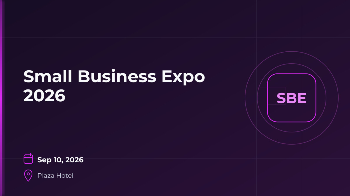 Small Business Expo 2026 1 Small Business Expo 2026 1