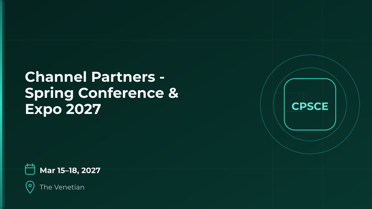 Channel Partners - Spring Conference & Expo 2027 1 Channel Partners - Spring Conference & Expo 2027 1