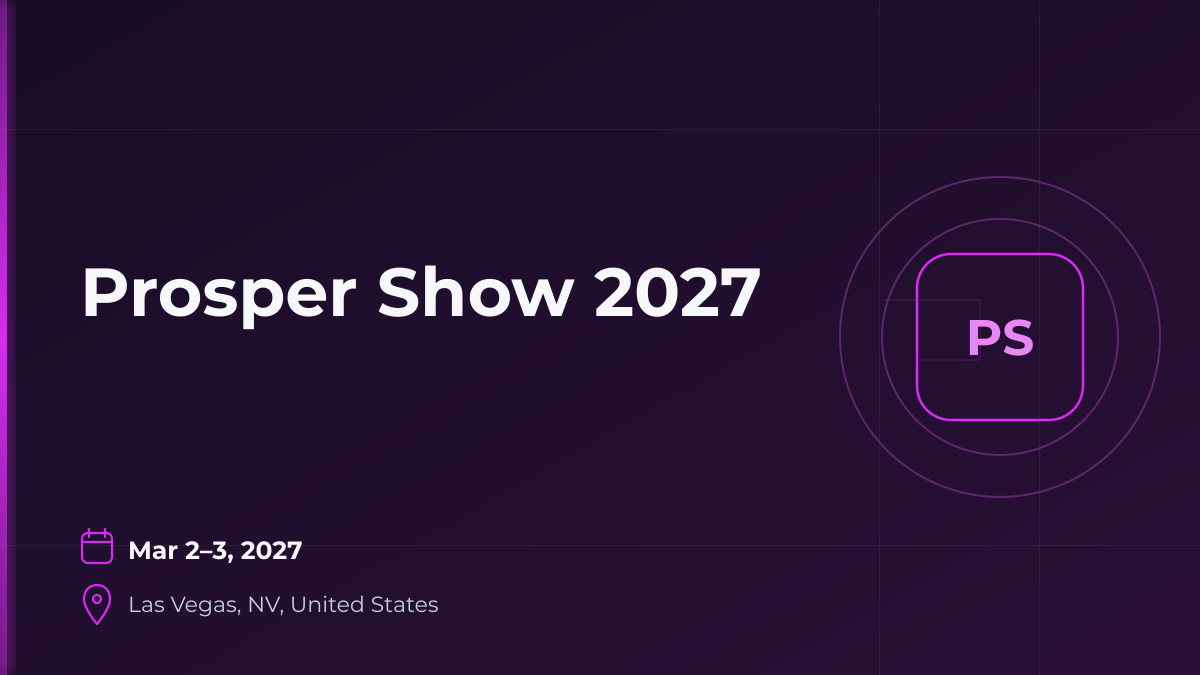 Prosper Show 2027 1