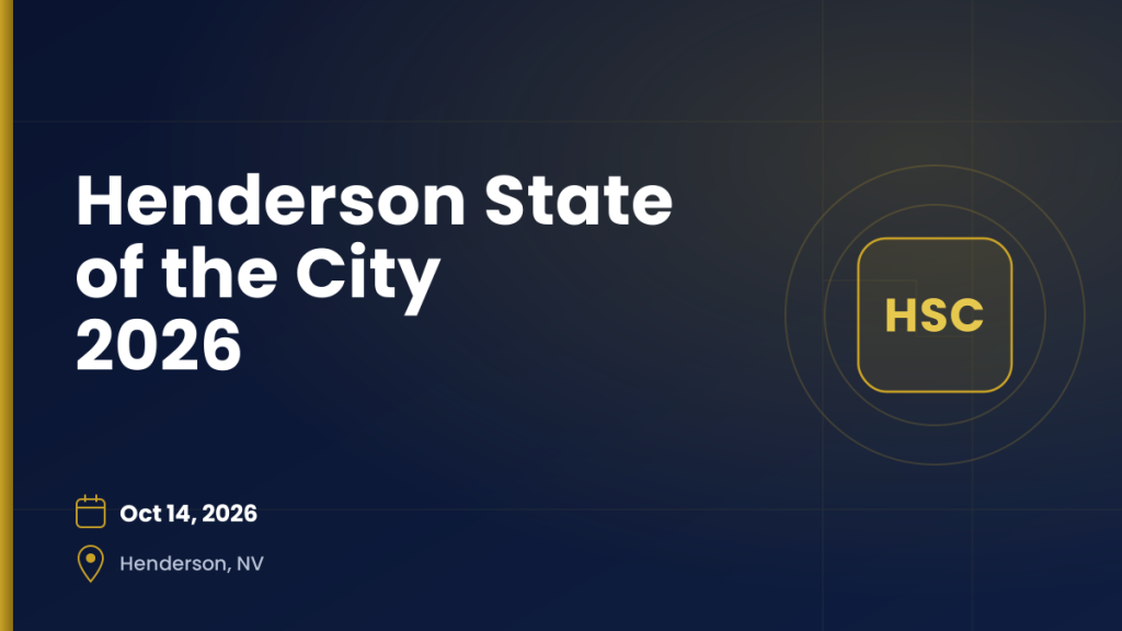 Henderson State of the City 2026 — Oct 14, 2026