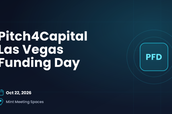 Pitch4Capital Las Vegas Funding Day — Oct 22, 2026, Mint Meeting Spaces