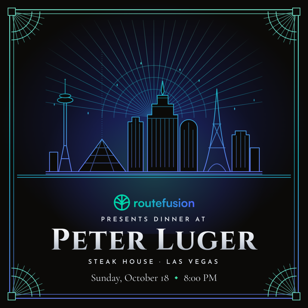 Routefusion Money20/20 Private Dinner at Peter Luger Steak House